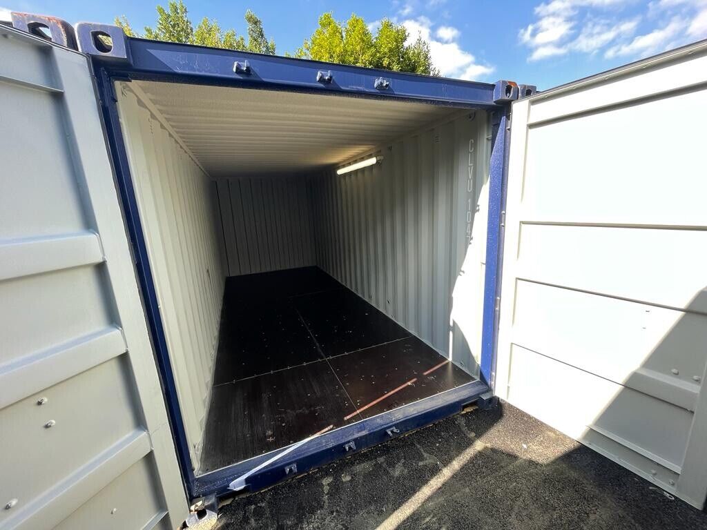 Innsiden av container